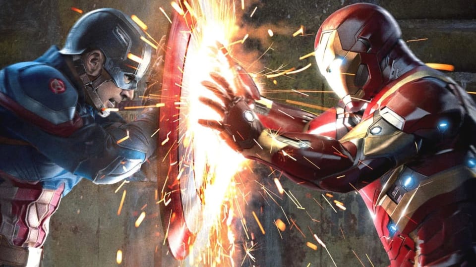 Kapitán Amerika a Iron Man